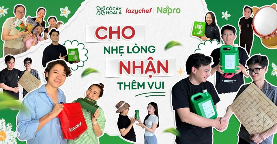 🌱 Cho nhẹ lòng - Nhận thêm vui