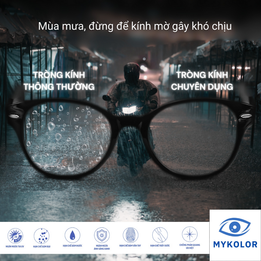 Tròng Kính Mykolor KLS 1.67 Anti-Fatigue Blue – Bảo Vệ Mắt Toàn Diện, Tầm Nhìn Hoàn Hảo
