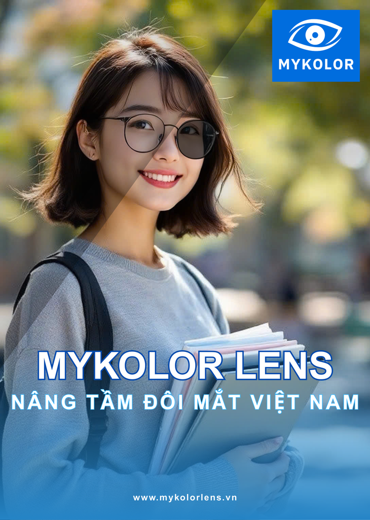 Mykolor KLO 1.61 BlueUV.Photogray – Tròng kính đổi màu xám bảo vệ mắt toàn diện