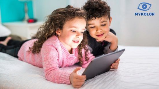 Bảo Vệ Đôi Mắt Trẻ Trong Mùa Hè Với Tròng Kính Chống Ánh Sáng Xanh Mykolor