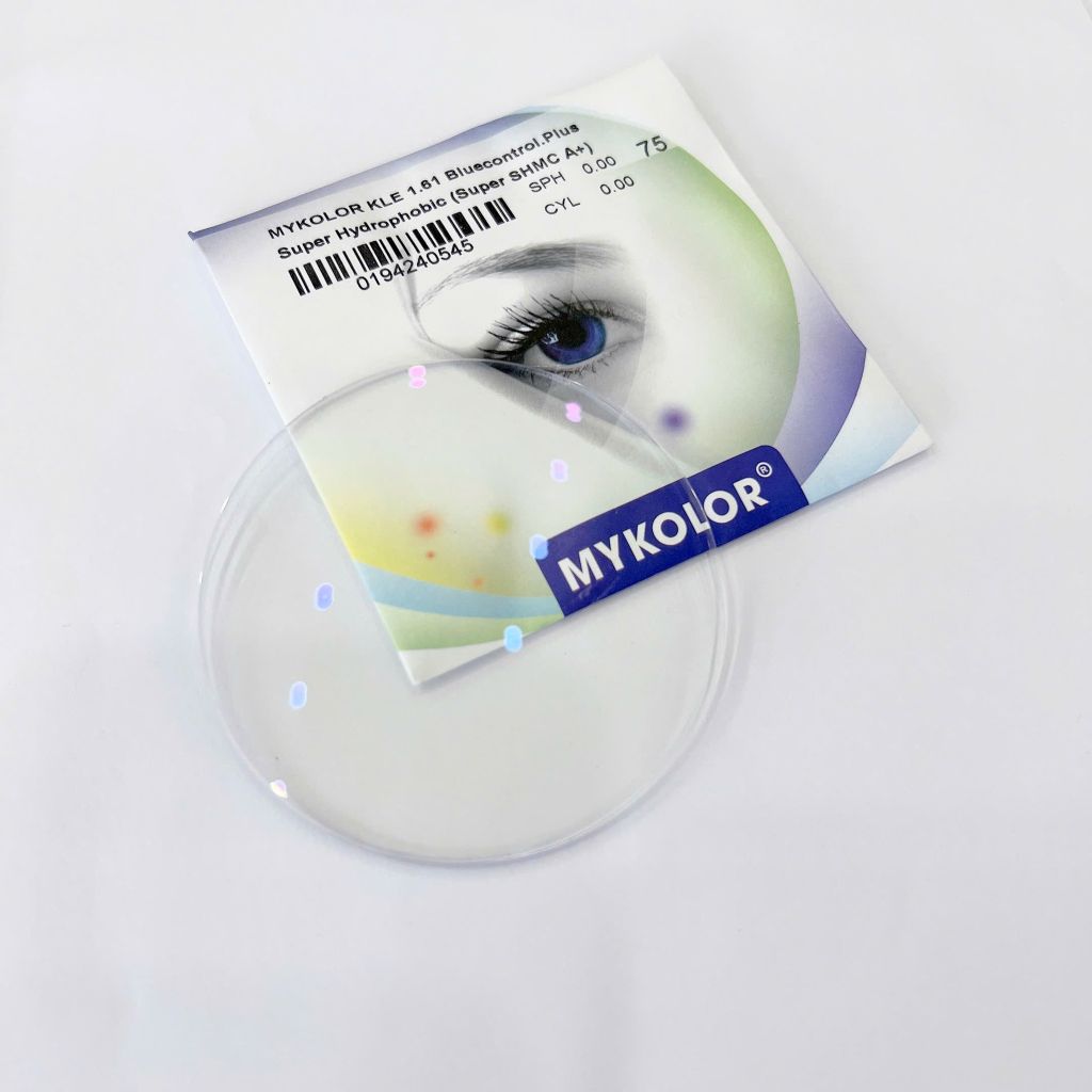 Tròng Kính MYKOLOR KLE_1.61 BLUECONTROL.PLUS – Giải Pháp Bảo Vệ Mắt Tối Ưu Trong Thời Đại Công Nghệ