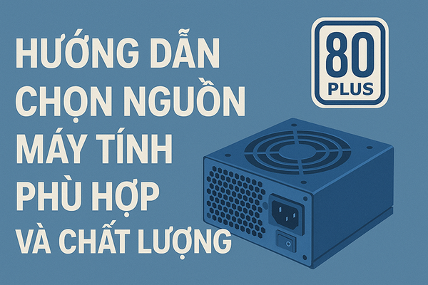 Hướng dẫn cách chọn nguồn máy tính phù hợp, chất lượng