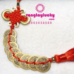"Treo Đồng xu Nhỏ đón lộc Lớn" bí quyết phong thủy bạn cần biết? ý nghĩa của từng loại và cách sử dụng