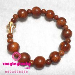 chuỗi mân côi, chuỗi mân côi gỗ huyết long, vòng tay công giáo