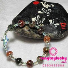 chuỗi mân côi gỗ huyết long