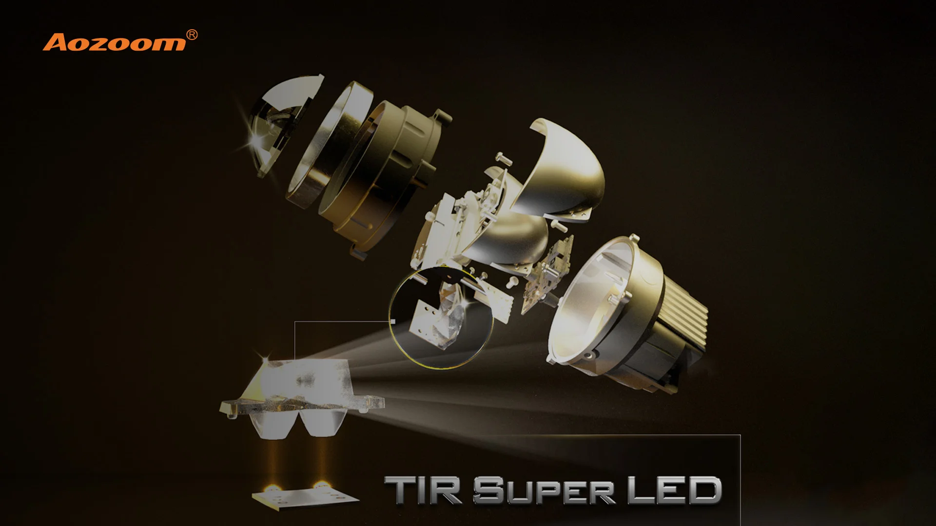 What is TIR technology? Application on high-intensity Bi-LEDs