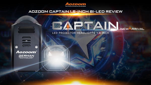 AOZOOM CAPTAIN 1.8-inch Bi-LED Review | Powerful & Compact Projector