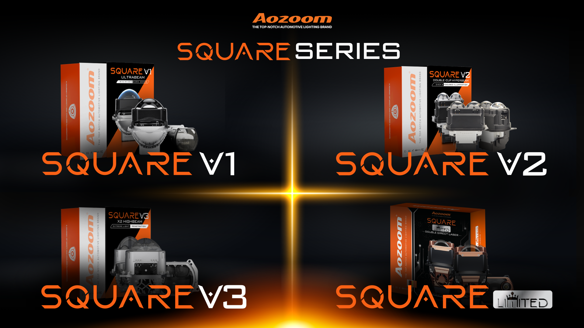 AOZOOM SQUARE Series Explained: V1, V2, V3, or LIMITED—Which is Right for You?