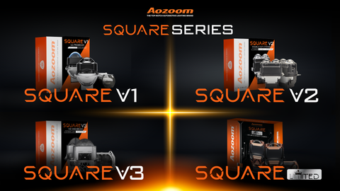 AOZOOM SQUARE Series Explained: V1, V2, V3, or LIMITED—Which is Right for You?