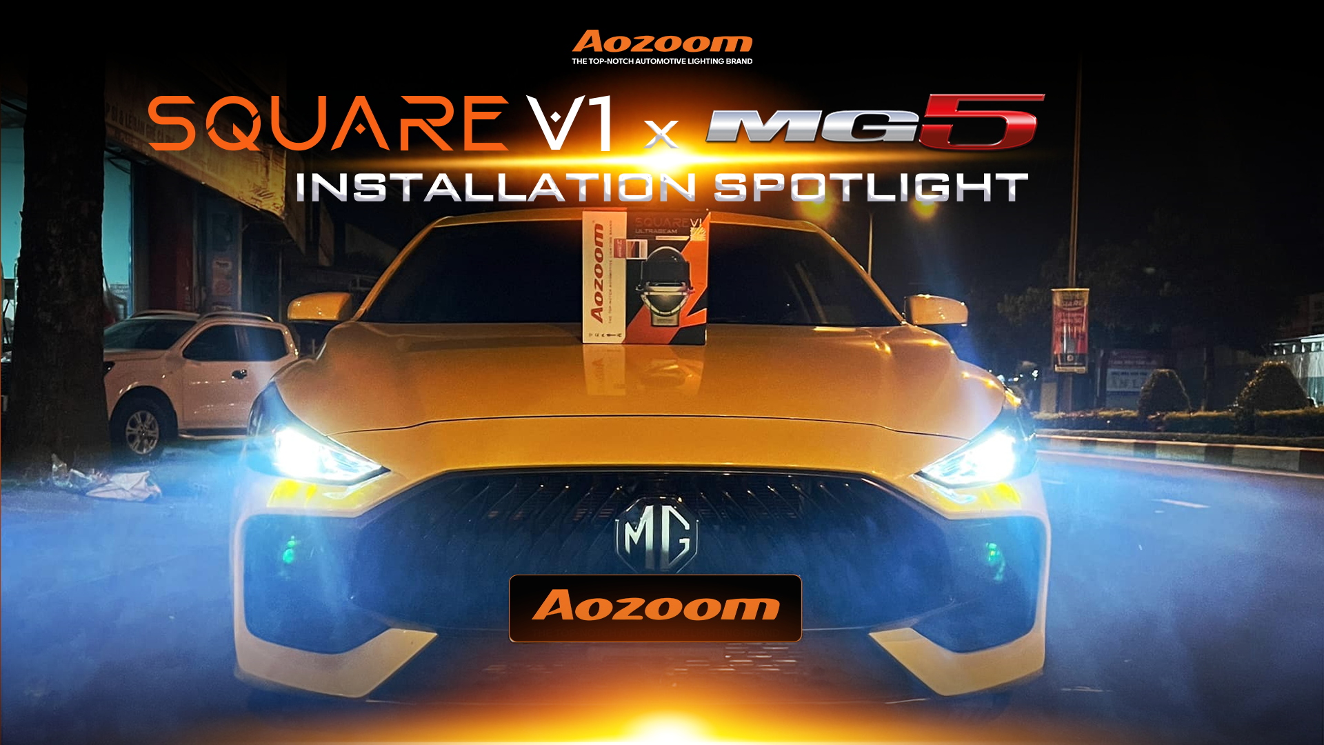 Installation Spotlight: Upgrading an MG5 with AOZOOM SQUARE V1