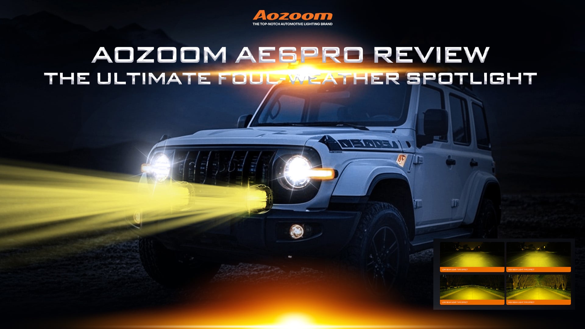AOZOOM AE6PRO Review: The Ultimate Foul-Weather Spotlight?