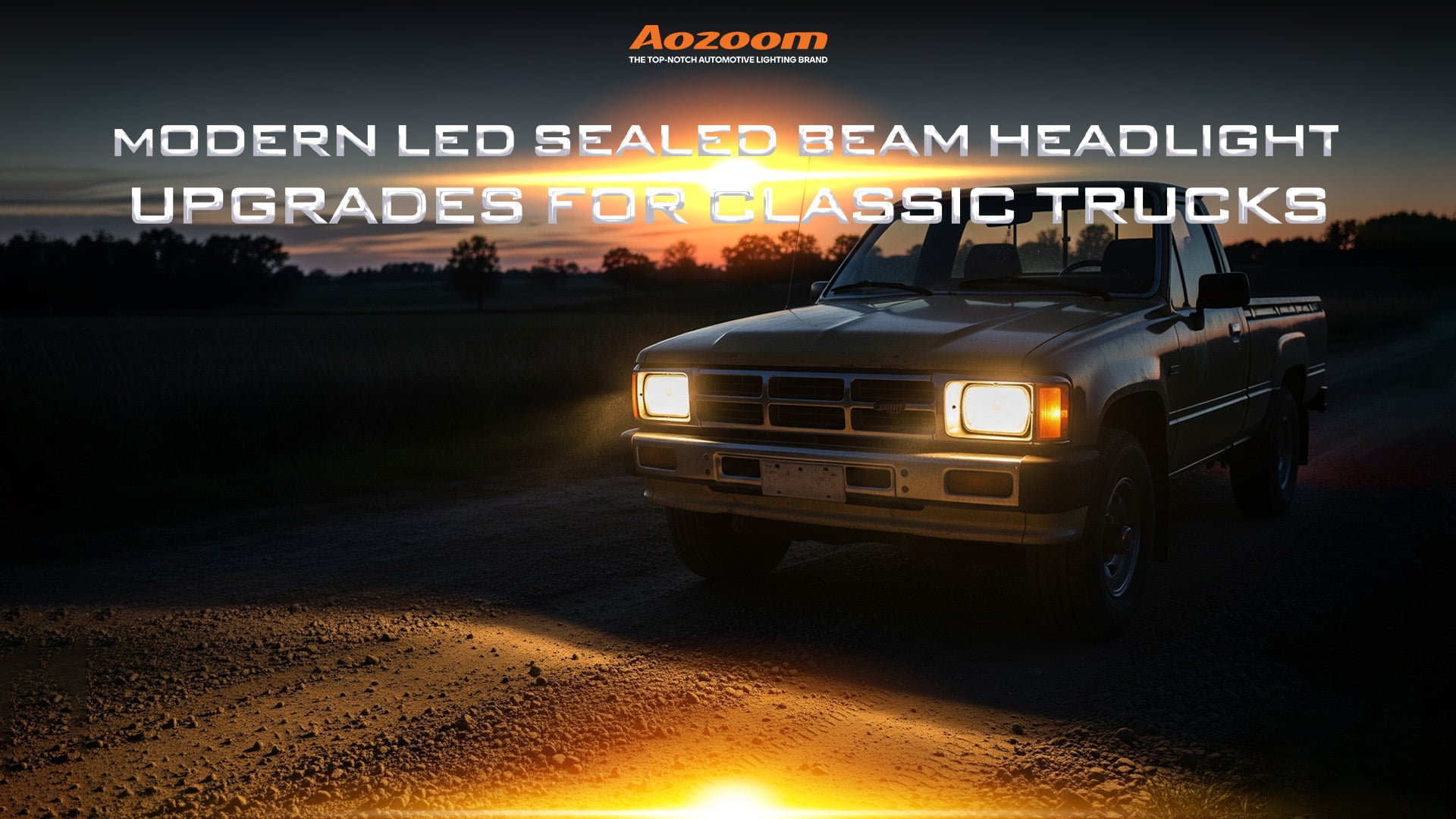 How to Upgrade Your Classic Truck with Modern LED Sealed Beam Headlights