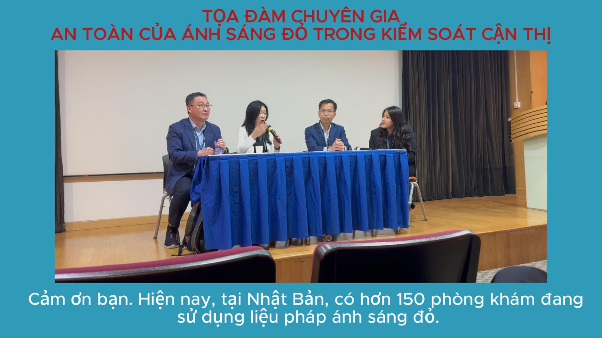 Tọa đàm chuyên gia - 19/07/2025 - An toàn liệu pháp ánh sáng đỏ cập nhật mới nhất từ International Myopia Society Meeting 2025 2025