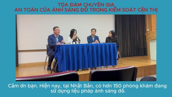 Tọa đàm chuyên gia - 19/07/2025 - An toàn liệu pháp ánh sáng đỏ cập nhật mới nhất từ International Myopia Society Meeting 2025 2025