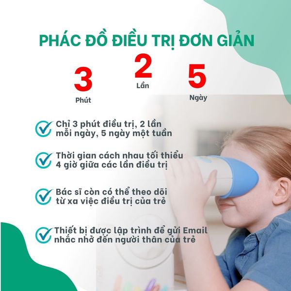 Phác đồ điều trị liệu pháp ánh sáng đỏ trong kiểm soát cận thị