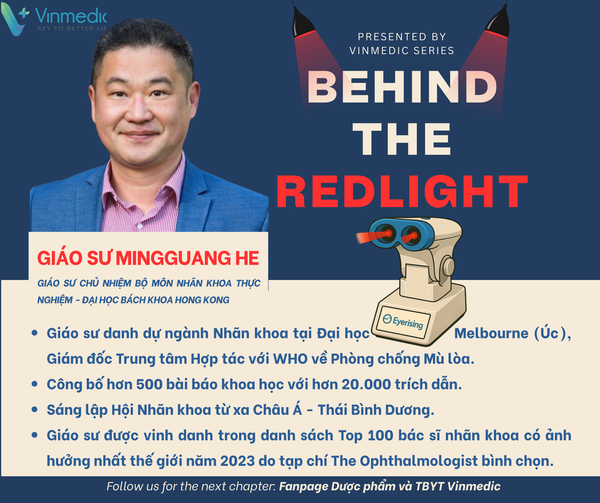 Từ phòng thí nghiệm đến thiết bị ánh sáng đỏ Eyerising