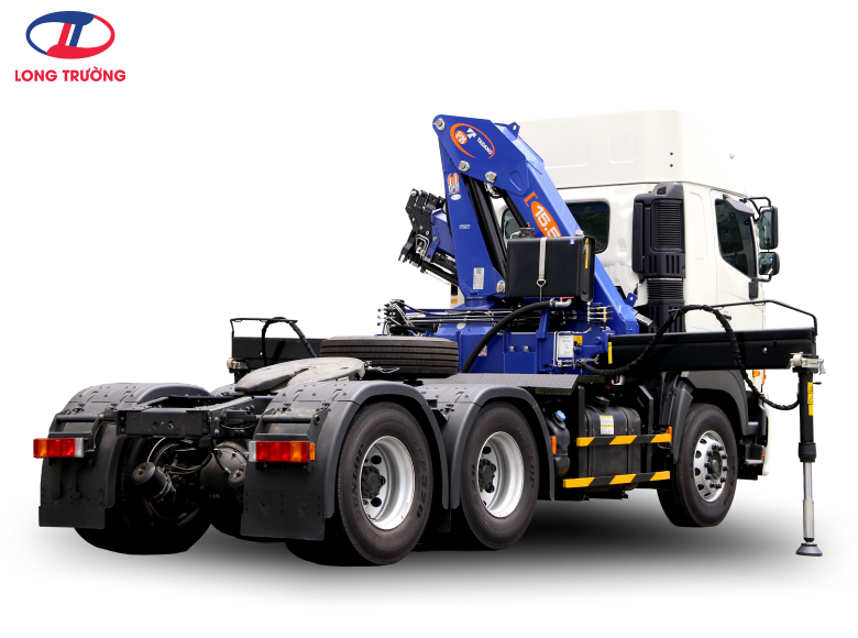 Xe tải cẩu gập PM