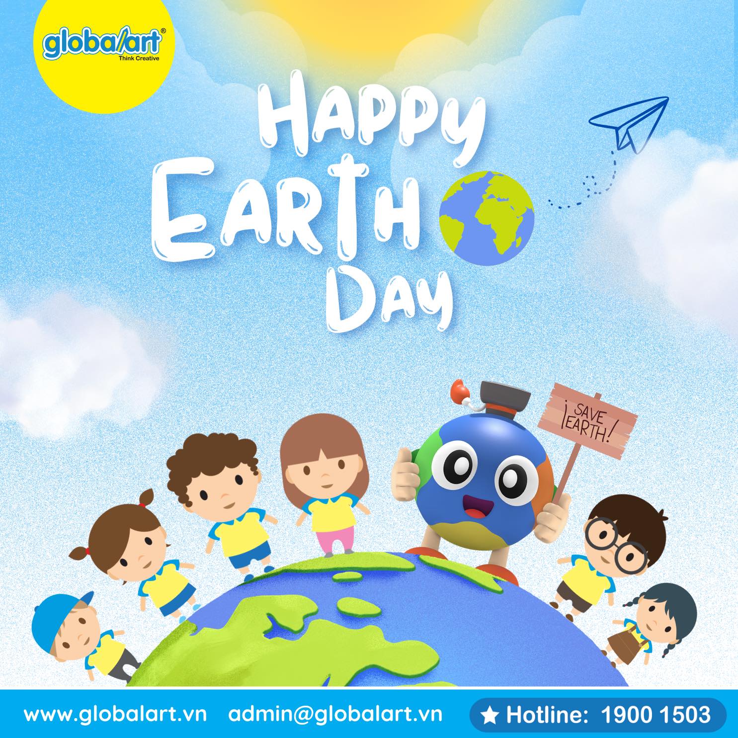 VÌ MỘT TRÁI ĐẤT XANH! EARTH DAY 22/04