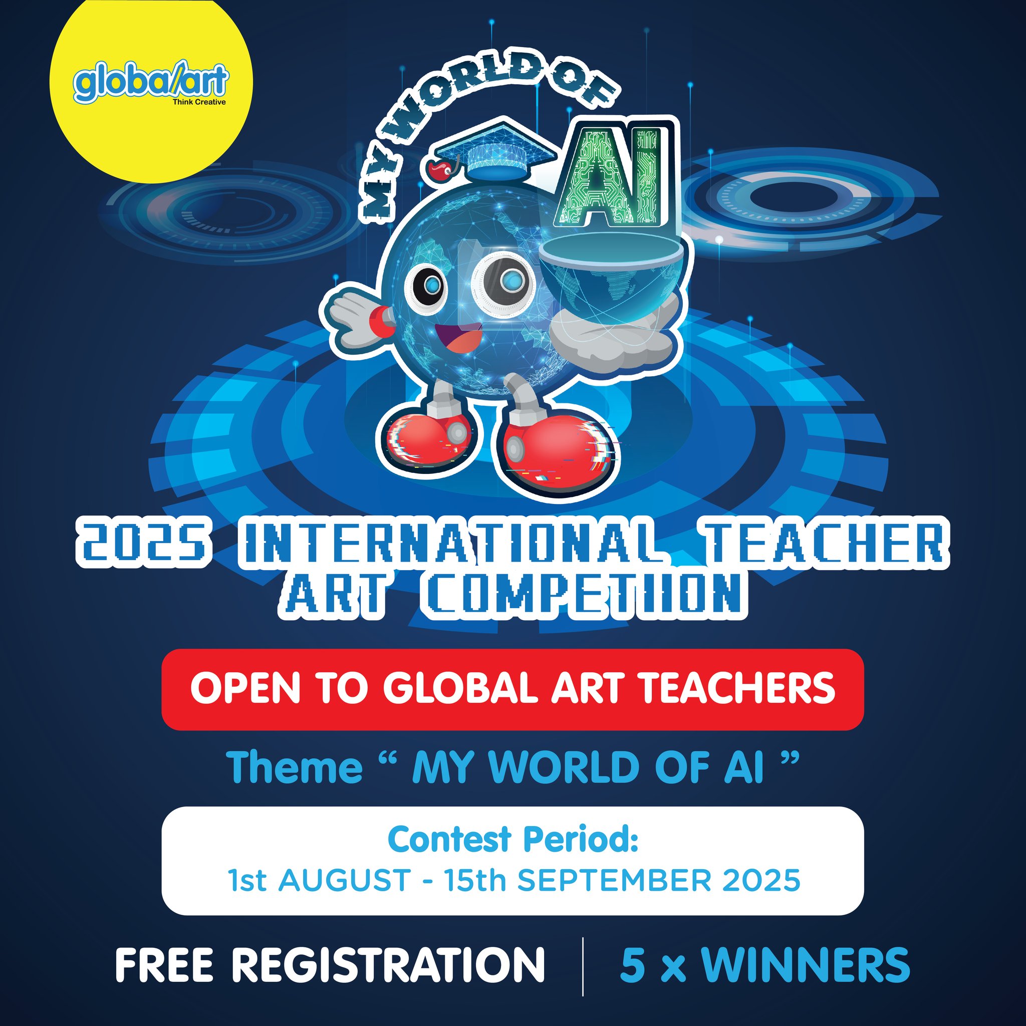 🌟 International Teacher Art Competition 2025 – Sân chơi quốc tế dành cho giáo viên Global Art 🌟