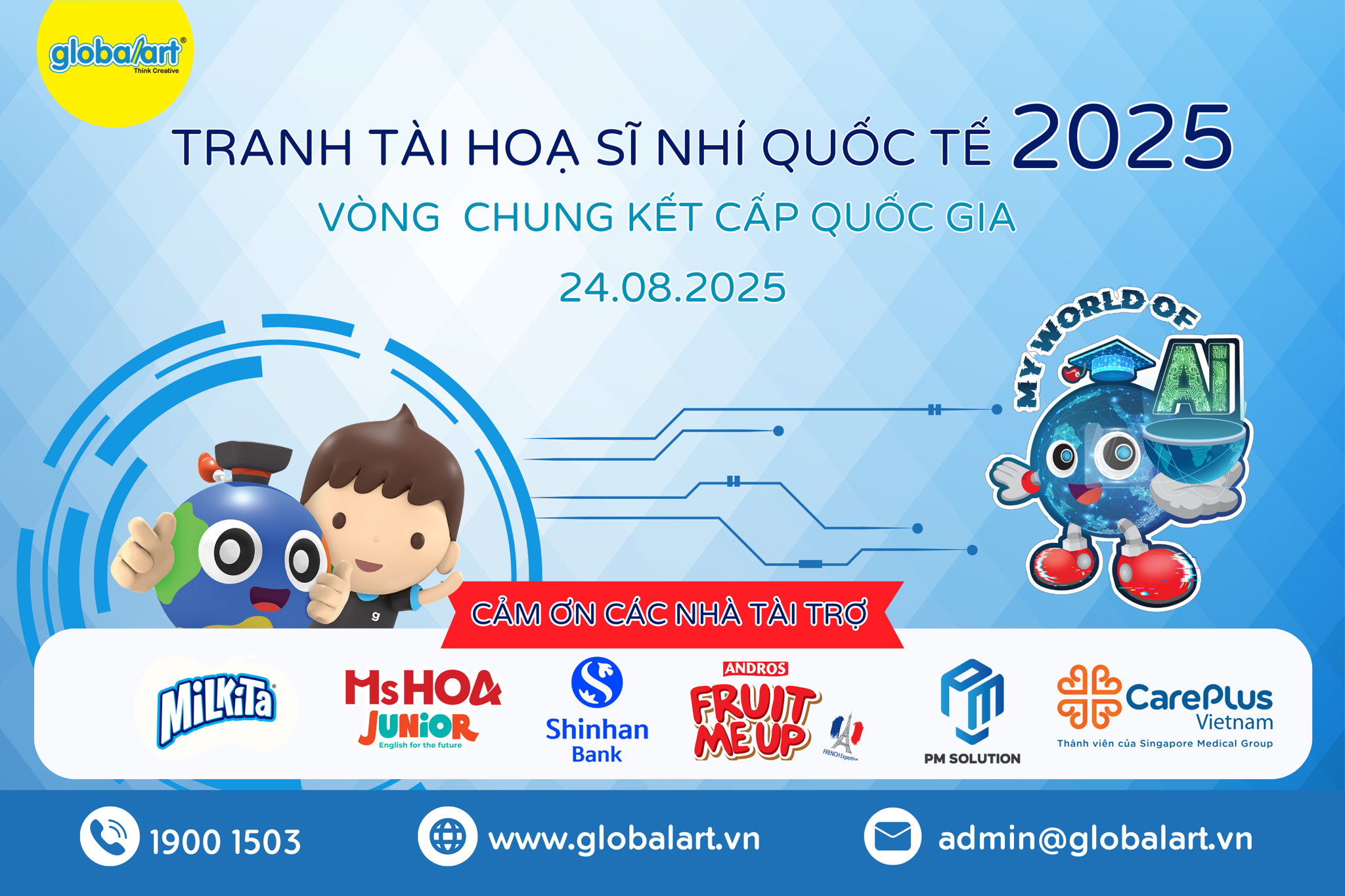 Cuộc thi Họa Sĩ Nhí 2025 – Hành trình tỏa sáng cùng Global Art Việt Nam