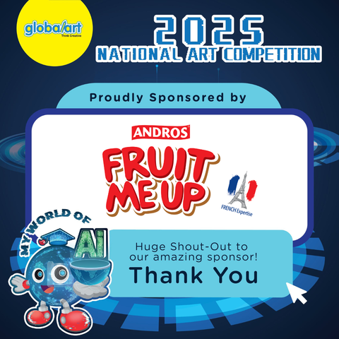 Global Art Việt Nam Cảm Ơn Nhà Tài Trợ ANDROS Fruit Me Up – Đồng Hành Cùng Hành Trình Sáng Tạo Của Các Họa Sĩ Nhí