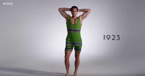 Quần bơi nam, quần đi biển thay đổi thế nào sau 100 năm