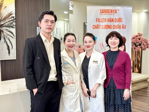 Buổi trải nghiệm sản phẩm SARDENYA™ tại Thẩm Mỹ Viện Quốc Tế Madam Hồng
