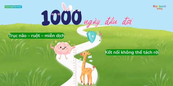 Trục não – ruột – miễn dịch: Kết nối không thể tách rời trong 1000 ngày đầu đời