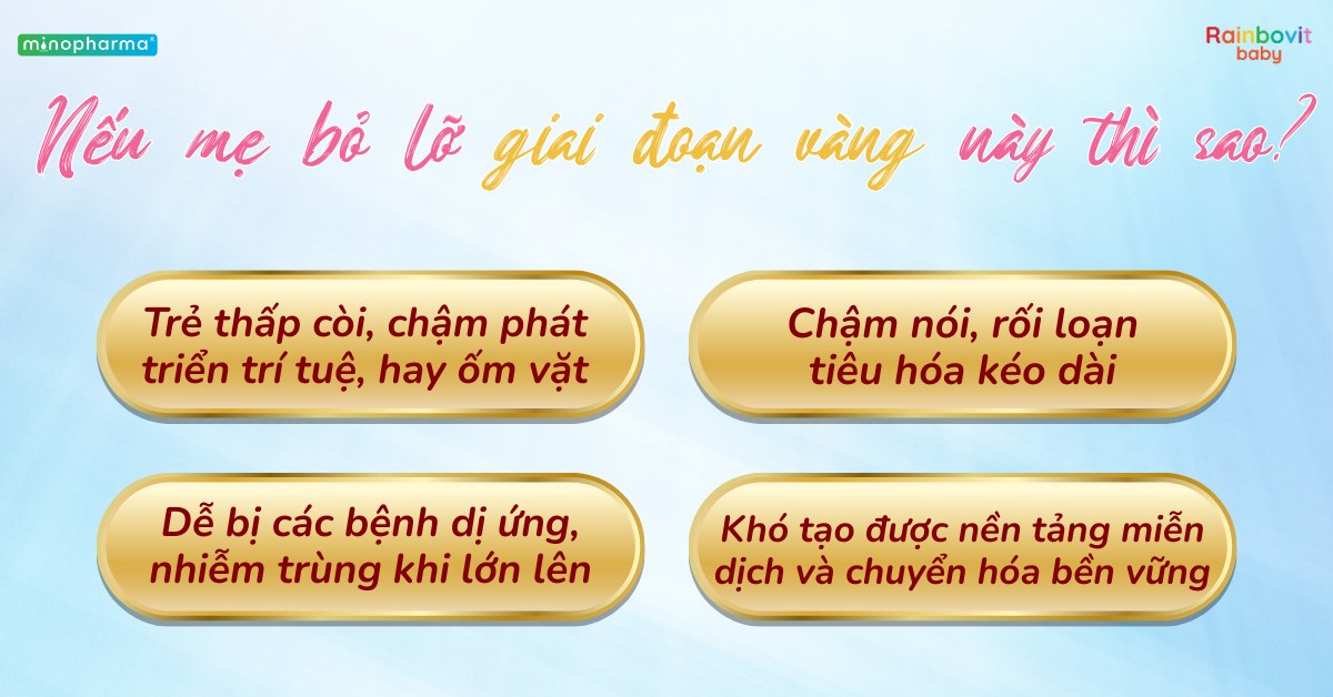 1000 ngày đầu đời – Giai đoạn vàng quyết định tương lai của con