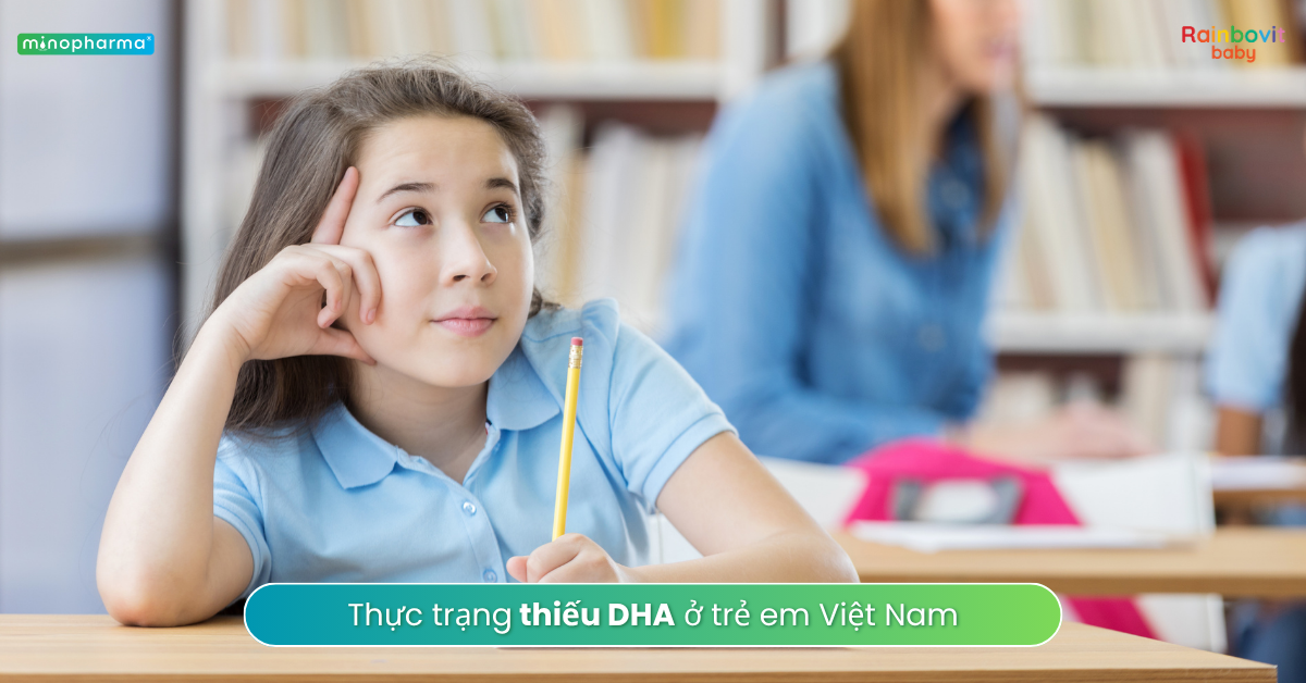 Thiếu DHA ở trẻ nhỏ – “khoảng trống dinh dưỡng” chưa được lấp đầy tại Việt Nam