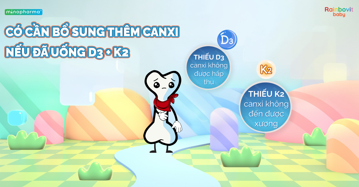 Sau khi đã mua vitamin D3 + K2 cho bé, mẹ nên lưu ý gì khi sử dụng?