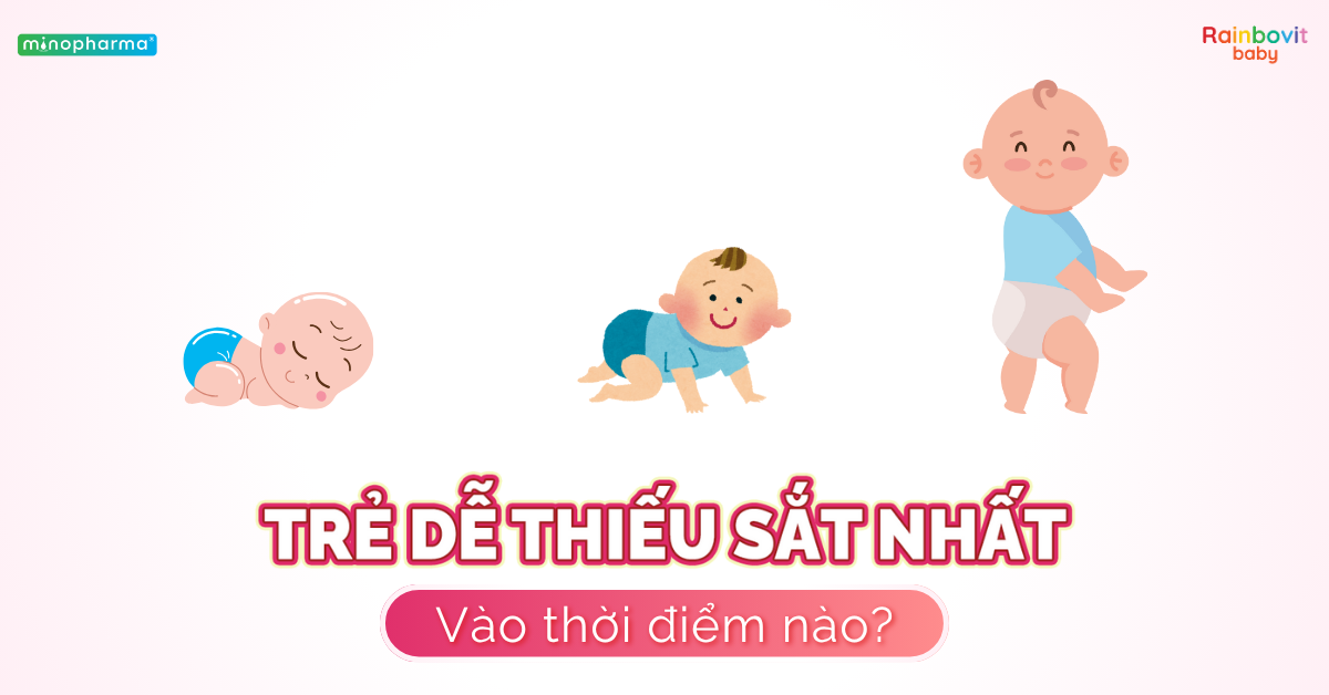 Sắt có vai trò gì với sự phát triển trí não và hệ thần kinh của trẻ nhỏ?