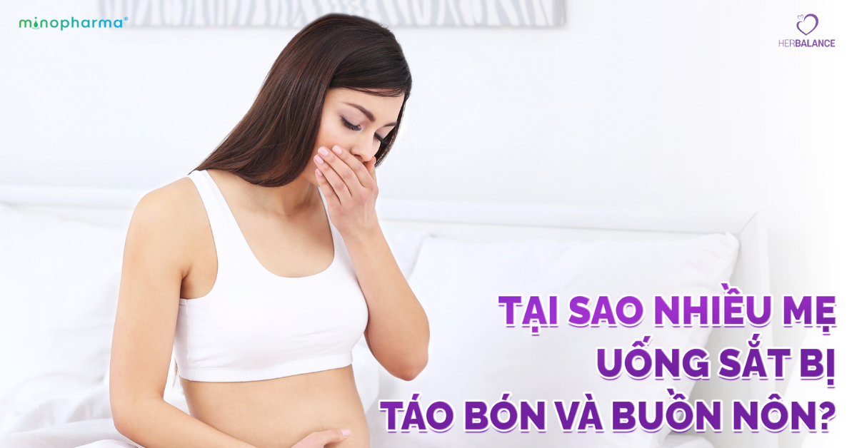 Bổ sung sắt khi mang thai: Uống thế nào để không táo bón, không nôn trớ?