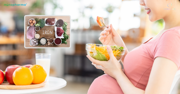 CHẾ ĐỘ ĂN GIÀU SẮT TỰ NHIÊN: BÍ QUYẾT CHO MẸ KHỎE CON PHÁT TRIỂN