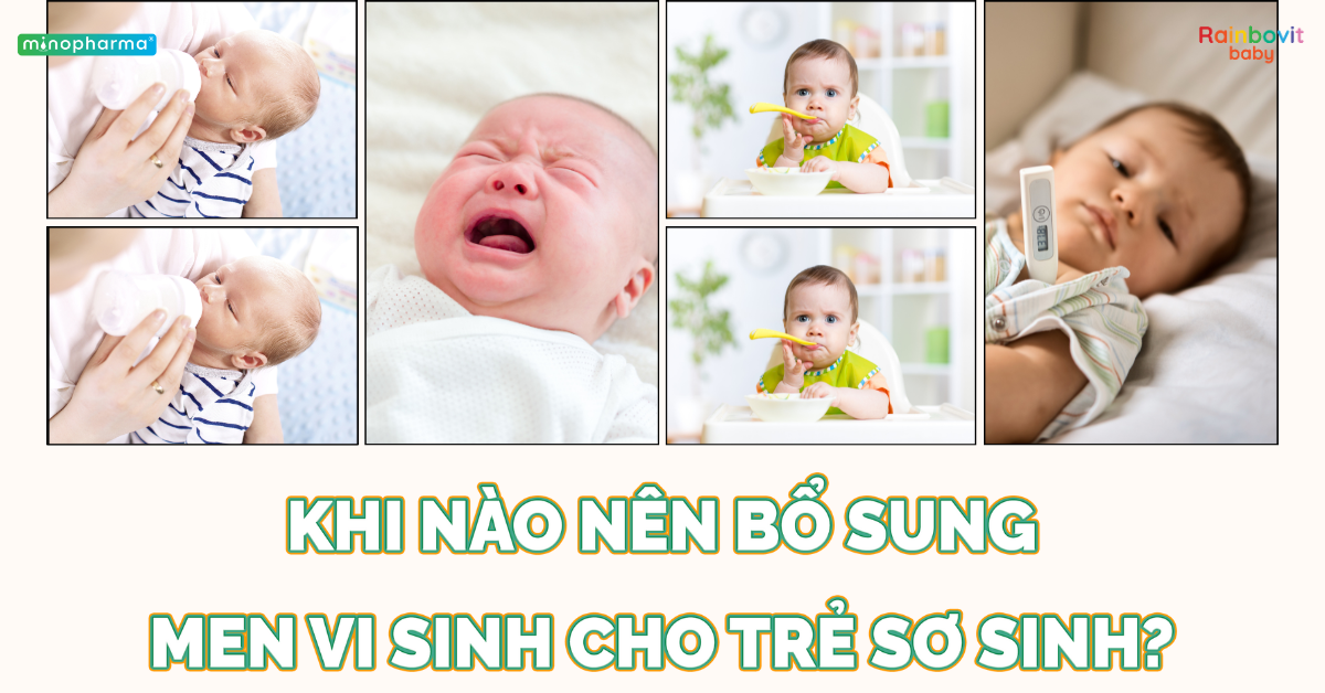 Hệ vi sinh đường ruột của trẻ sơ sinh – nền tảng đầu tiên của hệ miễn dịch