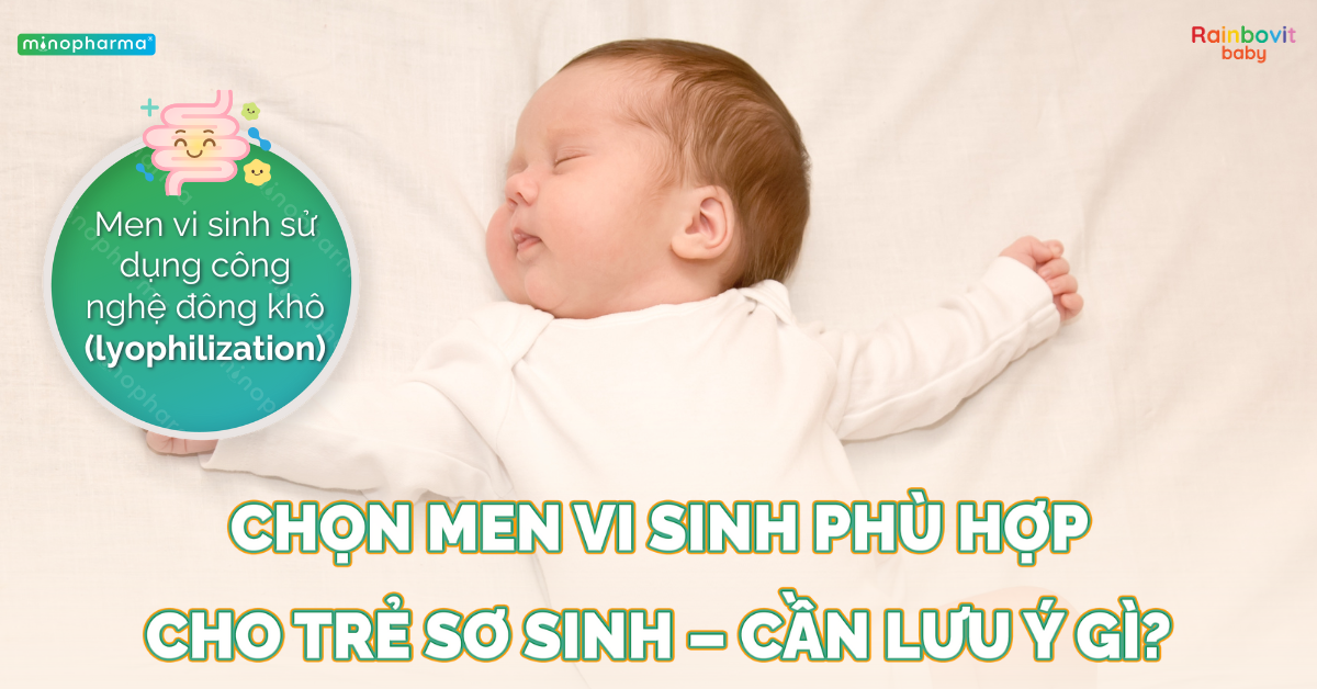 Hệ vi sinh đường ruột của trẻ sơ sinh – nền tảng đầu tiên của hệ miễn dịch