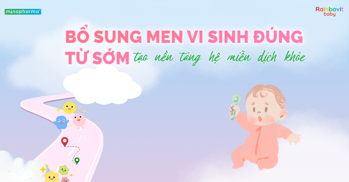 Khoảng trống miễn dịch – vì sao trẻ dễ ốm vặt từ 6 tháng đến 3 tuổi?