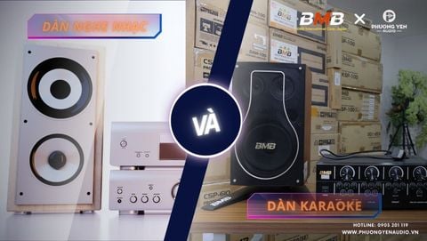 Dàn karaoke có thể thay dàn nghe nhạc không? – Giải mã đa năng của loa karaoke BMB