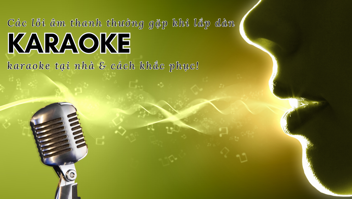 Các lỗi âm thanh thường gặp khi lắp dàn karaoke tại nhà và cách khắc phục