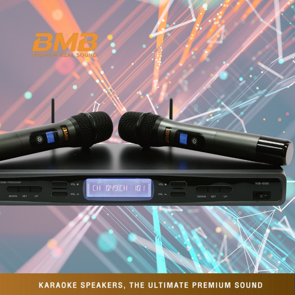Micro Không Dây Karaoke BMB Nhật WB 4500/ WB5000