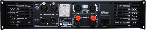 Công suất DAD-500 SE – Cục đẩy công suất 2 kênh 700W, bridge 1000W.