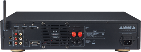 🔊 BMB DAR-350HD2 – Amply Karaoke Công Suất Khủng 350W x2 CH