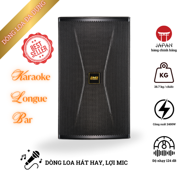 Loa Karaoke BMB CSP 615 ( BASS 40),  Hàng chính hãng BMB International Japan