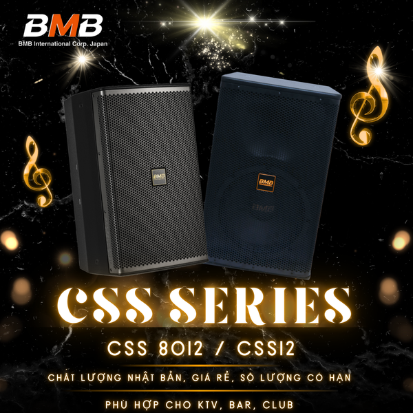 Loa Karaoke BMB CSS-8010II & CSS-8012II