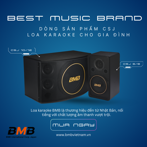Loa Karaoke BMB CSJ-10 SE Cao Cấp