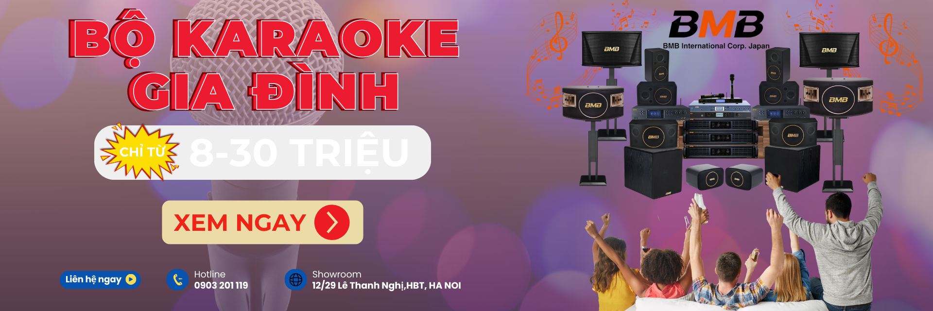 Dàn Karaoke Gia Đình Cao Cấp