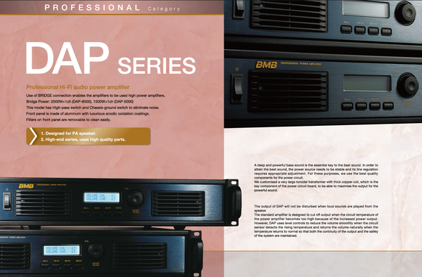 Công Suất Karaoke BMB PRO DAP-5000 (1500W)