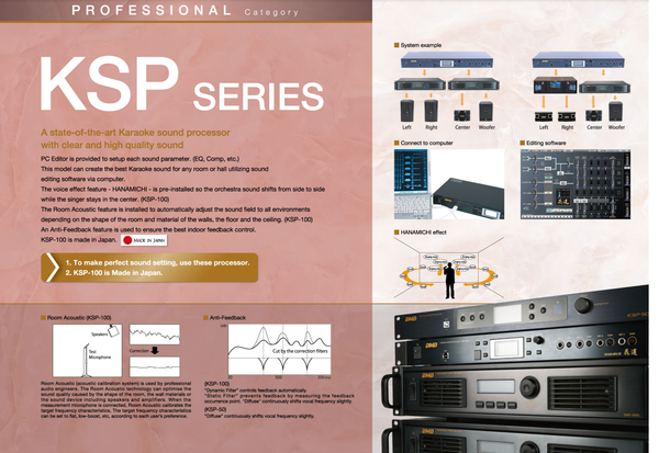 Vang Số BMB KSP 100 / KSP 50 ( Mixer Digital KSP Series)