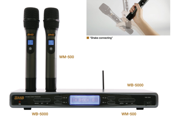 Micro Không Dây Karaoke BMB Nhật WB 4500/ WB5000