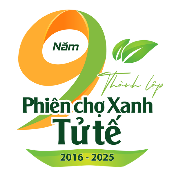 Chương trình sinh nhật lần 9 Phiên Chợ Xanh Tử Tế (19 - 20/4)